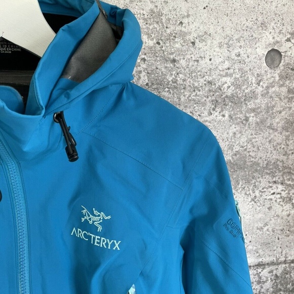Arcteryx Jacket AR Gore Tex Pro Shell Blue Women's Sz Xs❤️ - Picture 3 of 12